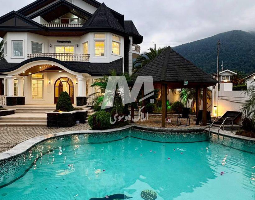 خرید ویلا پنج خواب مدارک تکمیل 1000 متری سیسنگان نوشهر | 1000 متر