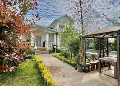 فروش ویلا باغ نیم پیلوت 250 متری فرنیش کامل جاده دریا | 250 متر