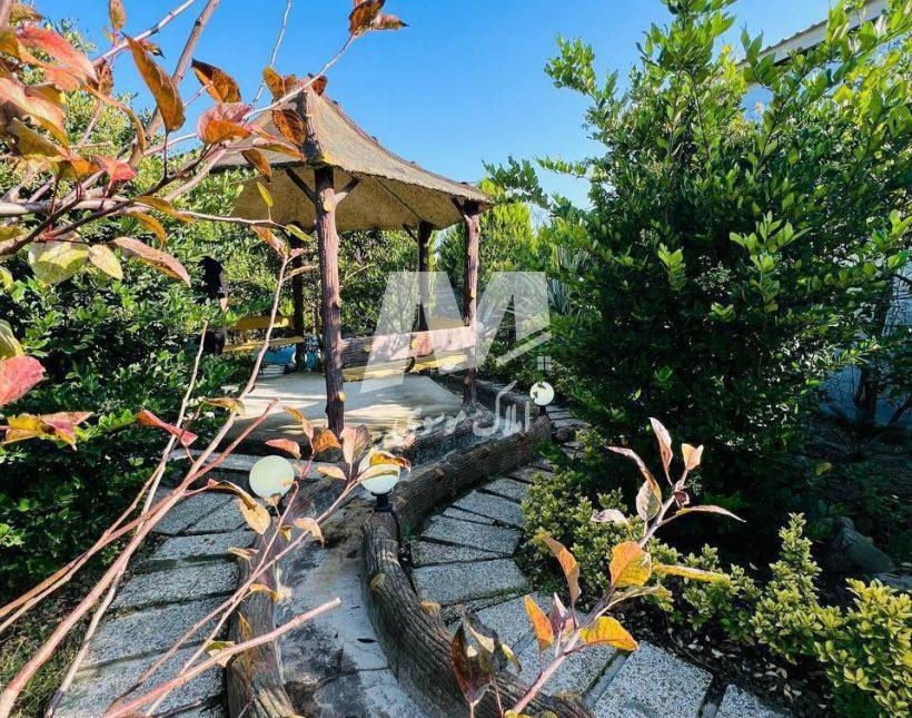 فروش ویلا باغ 300 متری سند دار مدارک کامل مبله جاده دریا چمستان | 300 متر