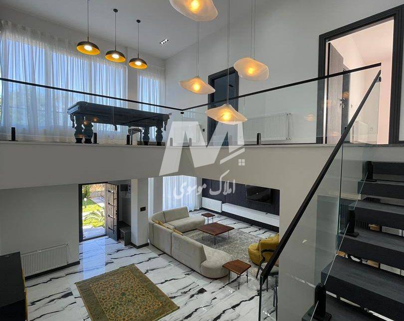 خرید ویلا ۴۳۰ متری ۴ خوابه داخل شهرک مبله کامل رویان | ۴۳۰ متر