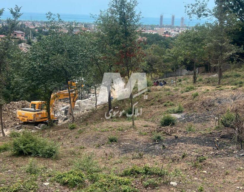 خرید زمین ویو ابدی داخل بافت قطعات 900 تا 1000 متری ونوش نوشهر | 1000 متر