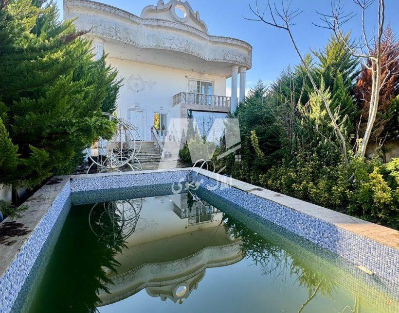 خرید ویلا استخر دار سند تک برگ 400 متری همصفا چمستان | 400 متر