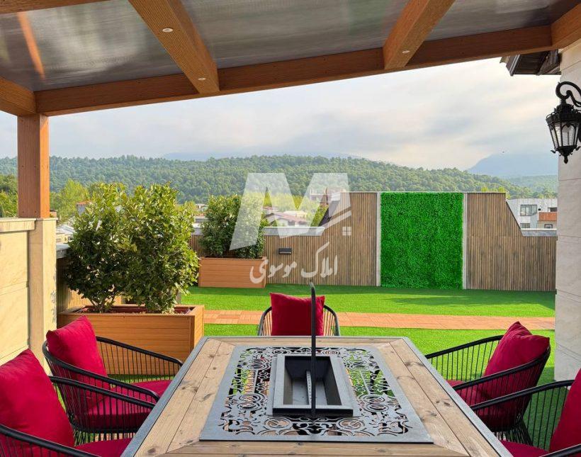 فروش ویلا 600 متری فول امکانات سعادت آباد چمستان | 400 متر