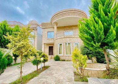 خرید ویلا دوبلکس نما سنگ ۳۲۰ متری در سیاهکلا چمستان | ۳۲۰ متر