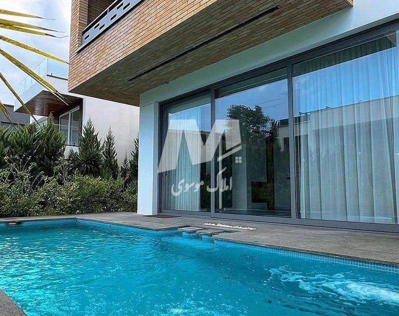 فروش ویلا دوبلکس سند تک برگ استخر چهار فصل 500 متری چلک نوشهر | 500 متر