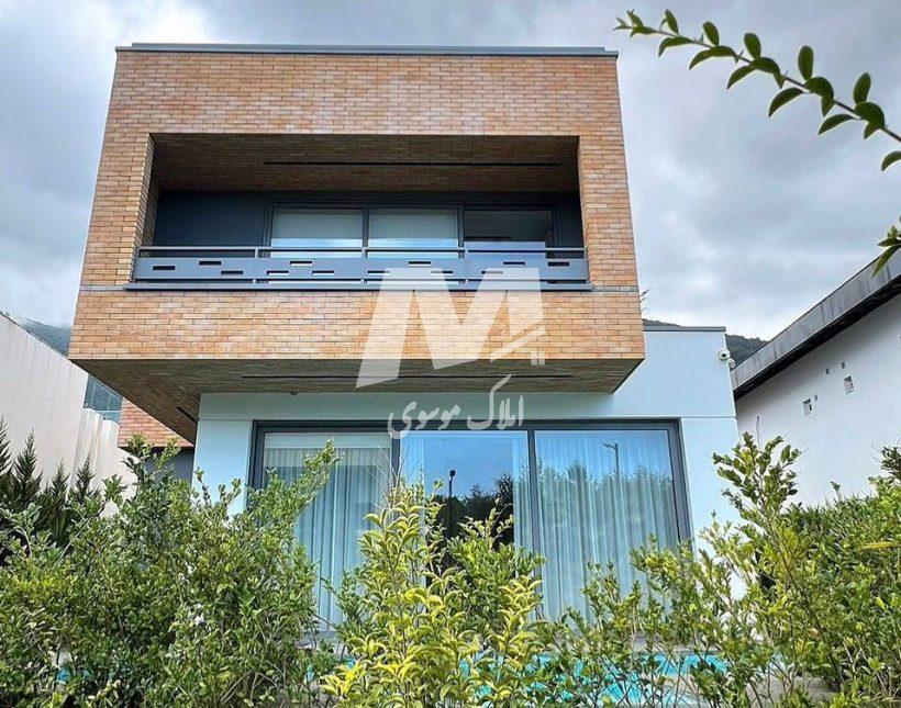 فروش ویلا دوبلکس سند تک برگ استخر چهار فصل 500 متری چلک نوشهر | 500 متر