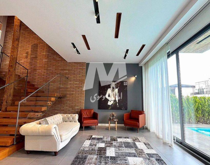 فروش ویلا دوبلکس سند تک برگ استخر چهار فصل 500 متری چلک نوشهر | 500 متر