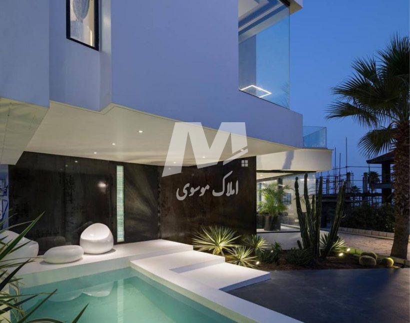 خرید ویلای مدرن لاکچری شهرک قطعه ۱ در چلک نوشهر | ۴۰۰ متر