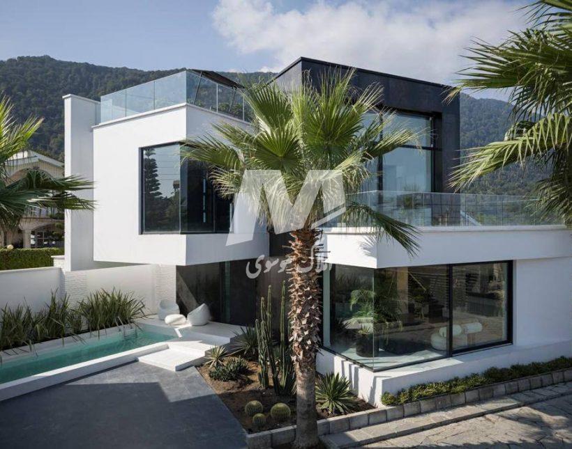 خرید ویلای مدرن لاکچری شهرک قطعه ۱ در چلک نوشهر | ۴۰۰ متر