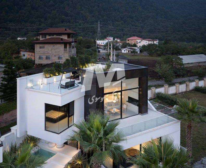 خرید ویلای مدرن لاکچری شهرک قطعه ۱ در چلک نوشهر | ۴۰۰ متر