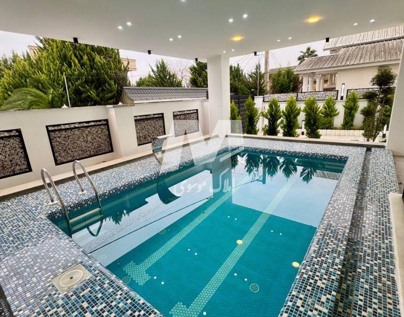 خرید ویلا شهرکی استخر چهارفصل مدارک تکمیل 400متری بهدشت چمستان | 350 متر