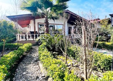 خرید ویلا باغ مبله ۵۰۰ متری در آهودشت چمستان | ۵۰۰ متر