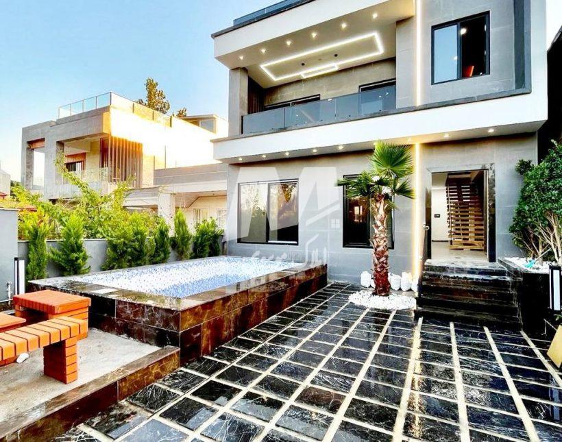 خرید ویلا هوشمند و لوکس ۳۰۰ متری دربهدشت چمستان | ۳۰۰ متر