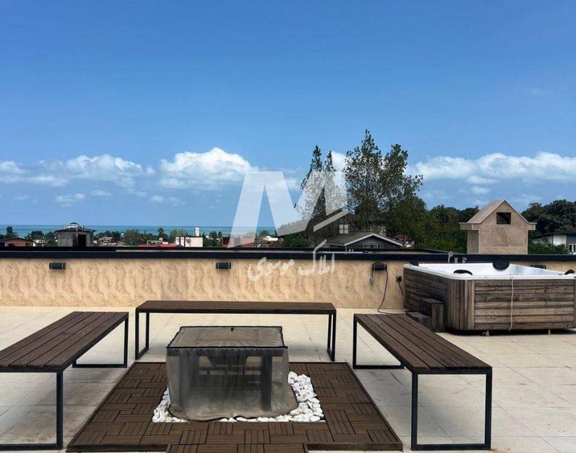 خرید ویلا مدرن 3 خواب سند تک برگ 370 متری نخ شمال نوشهر | 250 متر