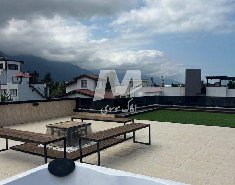 خرید ویلا مدرن 3 خواب سند تک برگ 370 متری نخ شمال نوشهر | 250 متر