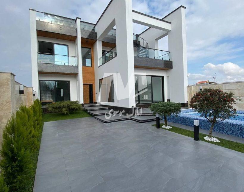 خرید ویلای تریبلکس مدرن با استخر در گنجیاب نور | ۴۰۰ متر