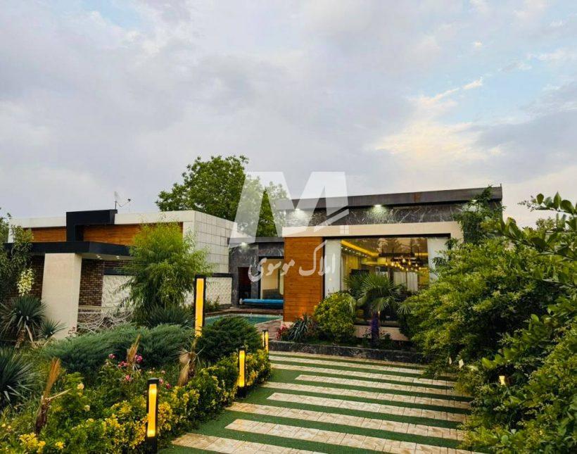 خرید ویلا باغ ۶۰۰ متری سند دار دلباز امیرآباد چمستان | ۶۰۰ متر