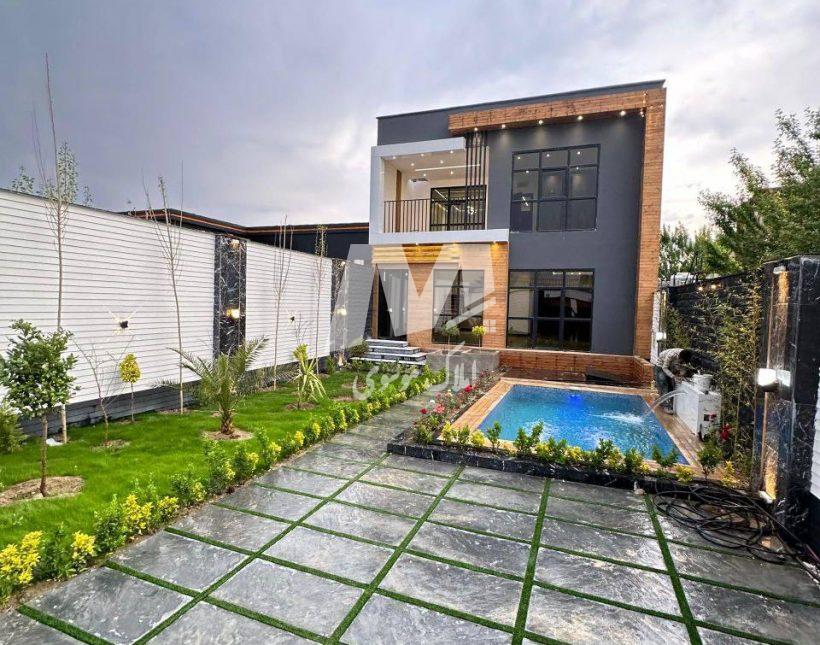 خرید ویلا دوبلکس ۴۰۰ متری سند دار آهودشت چمستان | ۴۰۰ متر