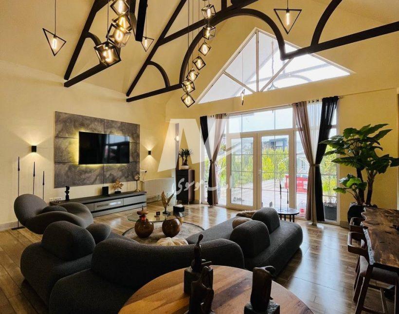 خرید‌ ویلا ۲۴۰ متری جنگلی فول فرنیش آهودشت چمستان | ۲۴۰ متر