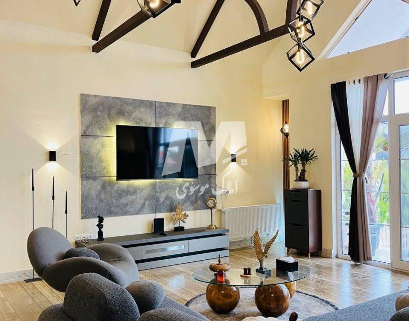 خرید‌ ویلا ۲۴۰ متری جنگلی فول فرنیش آهودشت چمستان | ۲۴۰ متر