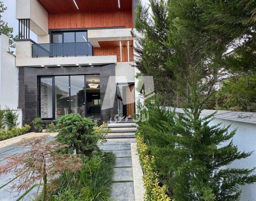 خرید ویلا دوبلکس شهرکی ۲۰۰ متری با سند تک برگ چمستان آهودشت | ۲۰۰ متر