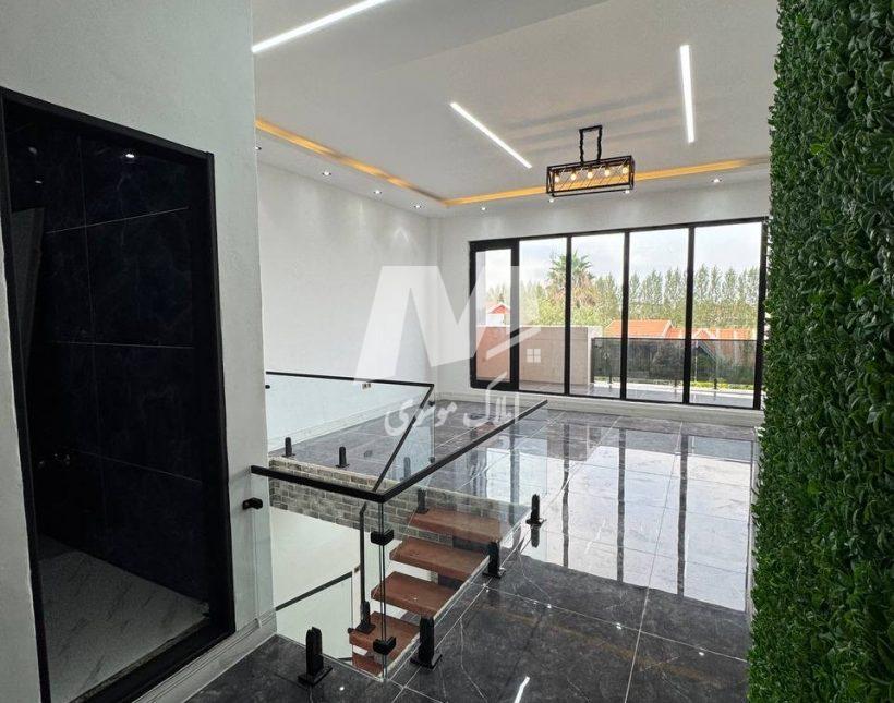 خرید ویلا دوبلکس شهرکی ۲۰۰ متری با سند تک برگ چمستان آهودشت | ۲۰۰ متر