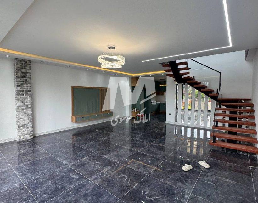 خرید ویلا دوبلکس شهرکی ۲۰۰ متری با سند تک برگ چمستان آهودشت | ۲۰۰ متر