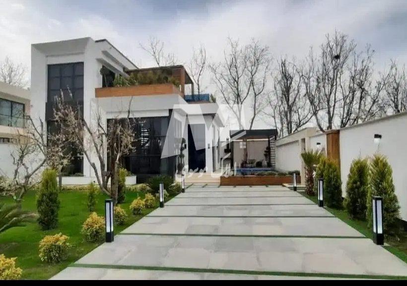 فروش ویلا دوبلکس استخر دار و فول فرنیش چمستان | ۳۵۰ متر