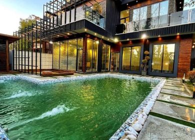 خرید ویلا هوشمند استخردار در جاده دریا چمستان | 450 متر