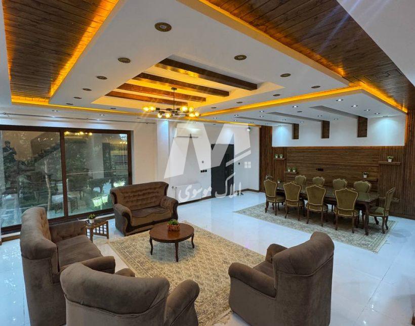 فروش ویلا استخر‌دار در چمستان مبله سند دار و شهرکی | 400 متر