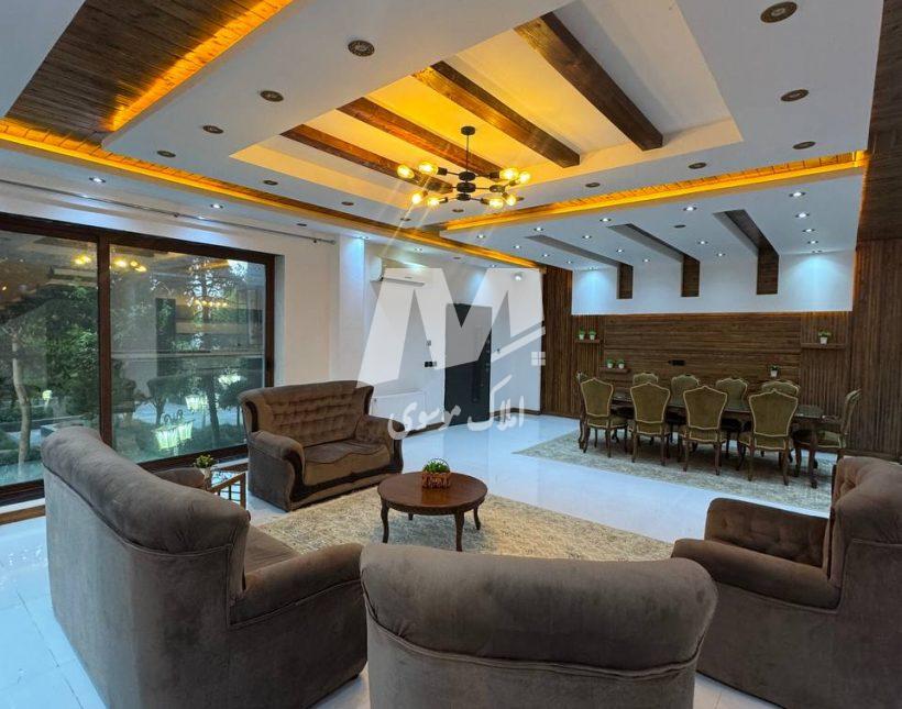 فروش ویلا استخر‌دار در چمستان مبله سند دار و شهرکی | 400 متر