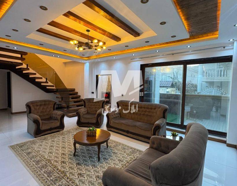 فروش ویلا استخر‌دار در چمستان مبله سند دار و شهرکی | 400 متر