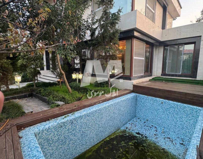 فروش ویلا استخر‌دار در چمستان مبله سند دار و شهرکی | 400 متر