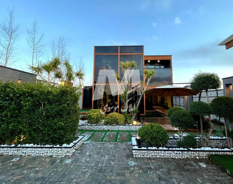 خرید ویلا هوشمند و نما شیشه ای در الیمالات نور | ۴۵۰ متر