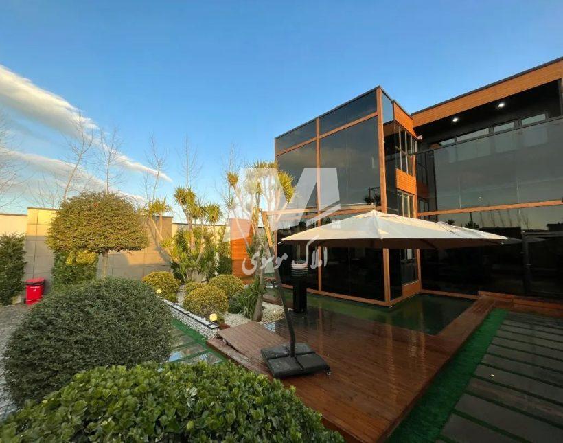 خرید ویلا هوشمند و نما شیشه ای در الیمالات نور | ۴۵۰ متر