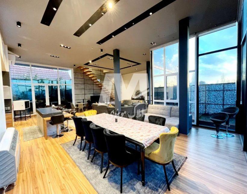 خرید ویلا هوشمند و نما شیشه ای در الیمالات نور | ۴۵۰ متر