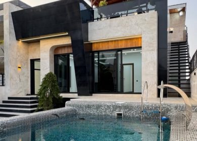 خرید ویلا مدرن استخردار ۲۵۰ متری بالادست جاده جنگلی چمستان | ۲۵۰ متر