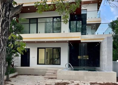 خرید ویلا مدرن استخردار با روف گاردن بالادست جاده جنگلی سند دار | ۲۸۰ متر