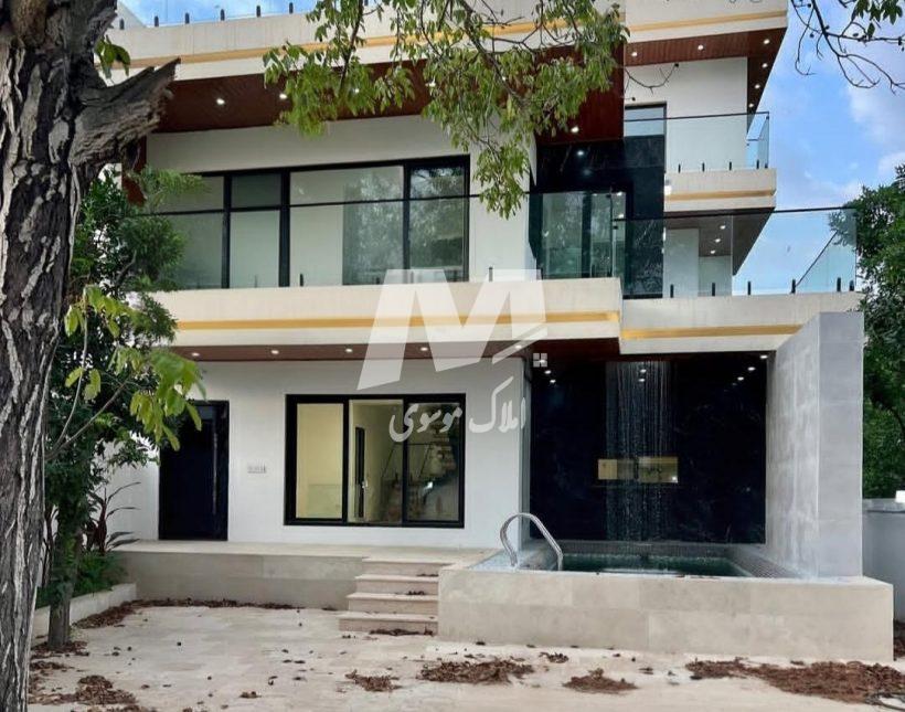 خرید ویلا مدرن استخردار با روف گاردن بالادست جاده جنگلی سند دار | ۲۸۰ متر