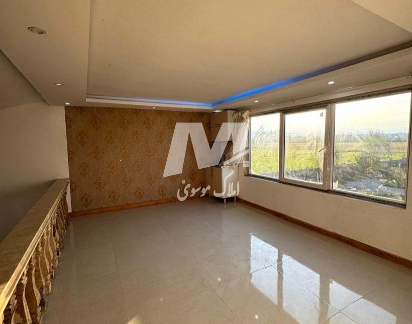 خرید ویلا پیلوت نما سنگ مبله بالا دست جاده جنگلی چمستان | ۲۵۰ متر