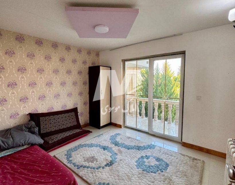 خرید ویلا پیلوت نما سنگ مبله بالا دست جاده جنگلی چمستان | ۲۵۰ متر