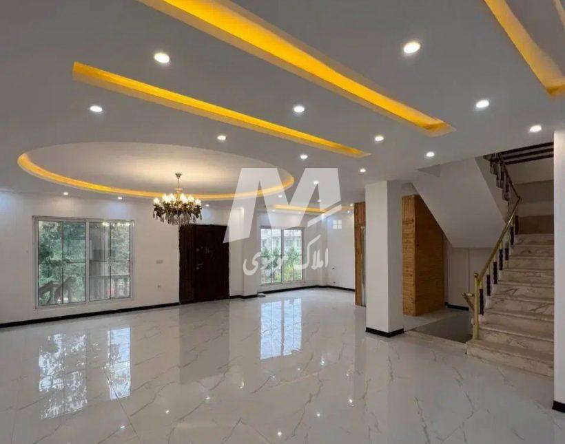 خرید ویلا تریبلکس نما رومی ۴۰۰ متری استخر دار شهرکی جنگل ایرکا چمستان | ۳۰۰ متر