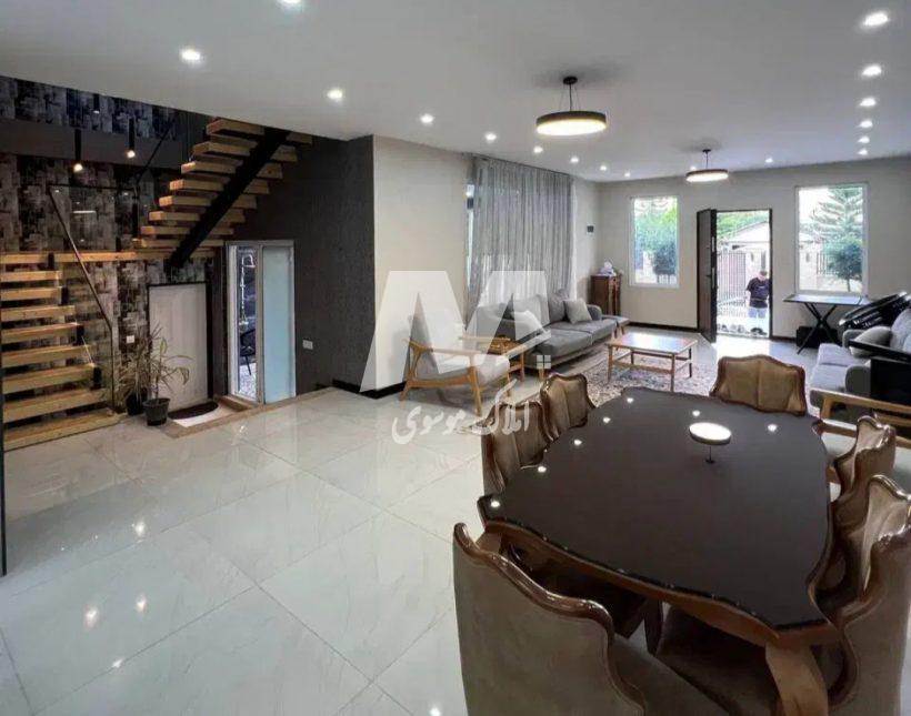 خرید ویلا دوبلکس مدرن استخردار مبله شهرک جنگلی خوریه نور | ۳۵۰ متر