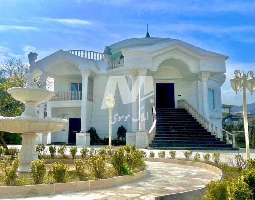 فروش کاخ ویلا لاکچری پلاک یک جنگل چلک نوشهر | ۱۵۰۰ متر