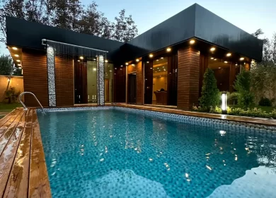 خرید ویلا هوشمند مدرن و فول فرنیش چمستان | 300 متر