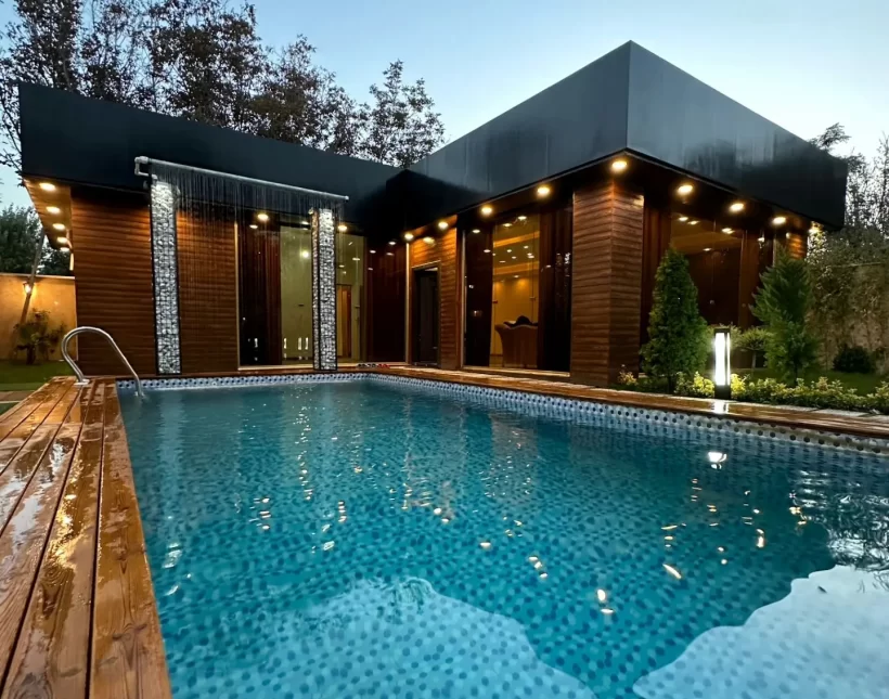 خرید ویلا هوشمند مدرن و فول فرنیش چمستان | 300 متر