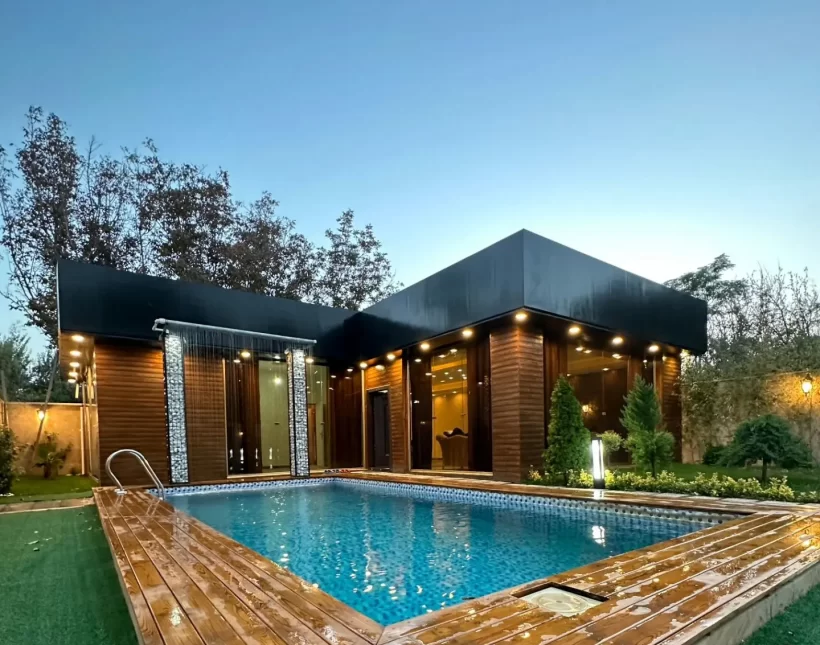 خرید ویلا هوشمند مدرن و فول فرنیش چمستان | 300 متر