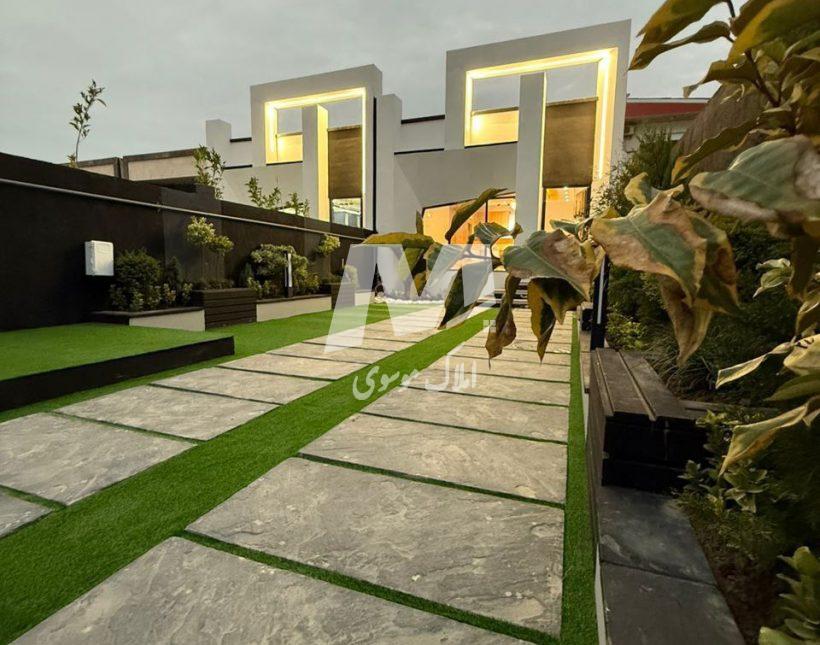 فروش ویلا باغ فلت 230 متری سند تک برگ شهرکی با گیت نگهبانی | 230 متر