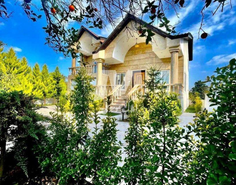 خرید ویلا نما سنگ ۳۵۰ متری در نعمت آباد چمستان | ۳۵۰ متر