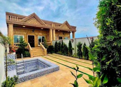 خرید ویلا فلت استخر دار ۲۰۰ متری در نانوا کلا چمستان | ۲۰۰ متر